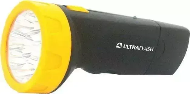 Фонарь ручной Ultraflash LED3829 черный/желтый
