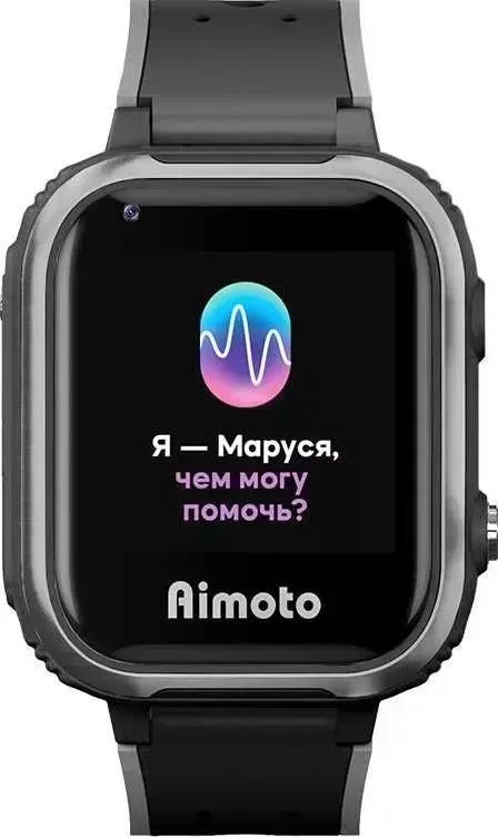 Умные часы    Умные часы Кнопка Жизни Aimoto Маруся IQ 4G черный/черный (8108802)