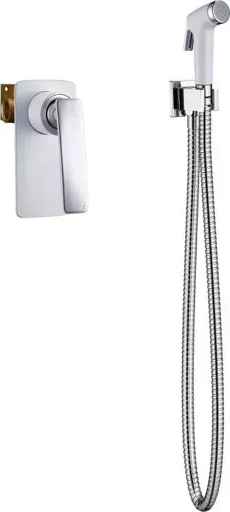 Смеситель для биде TIMO Helmi 4089/00-16SM хром-белый