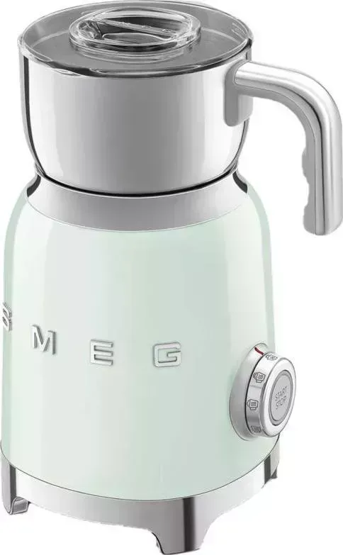 Вспениватель молока SMEG MFF01PGEU пастельный зеленый