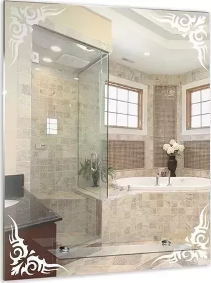 Зеркало Mixline Готика 535*685 с полкой (525010)