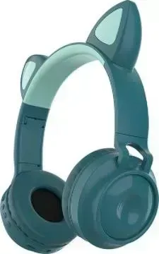 Наушники QUMO Party Cat бирюзовый (32302)