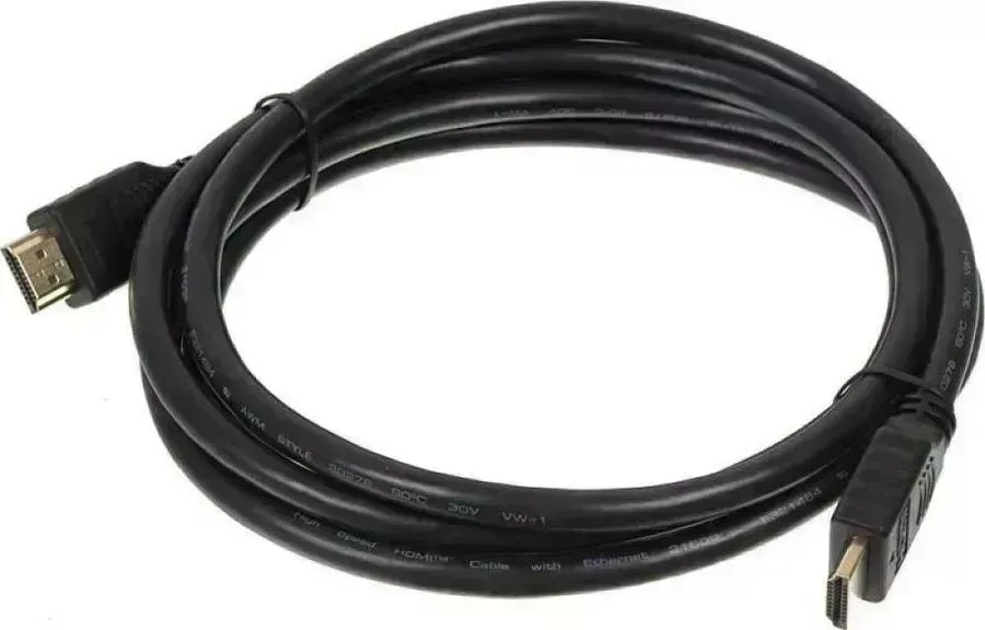 Кабель BURO HDMI 2.0 HDMI (m)-HDMI (m) 10м Позолоченные контакты черный (BHP HDMI 2.0-10)
