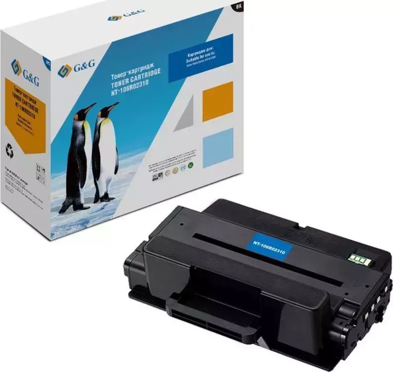 Расходный материал для печати  G&G NT-106R02310 черный (Картридж)