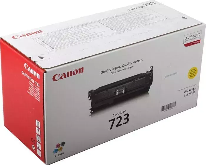 Расходный материал для печати CANON 723Y желтый