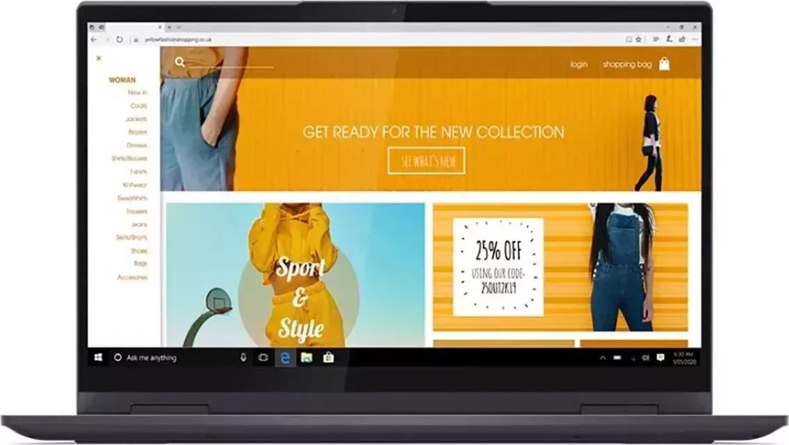 Ноутбук LENOVO Yoga 7 14ITL5 Win 11 grey (82BH00F5RU)