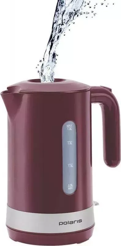 Чайник электрический POLARIS PWK 1803C бордовый