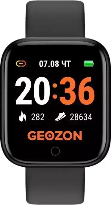 Умные часы    Умные часы GEOZON SPRINTER BLACK (G-SM11BLK)