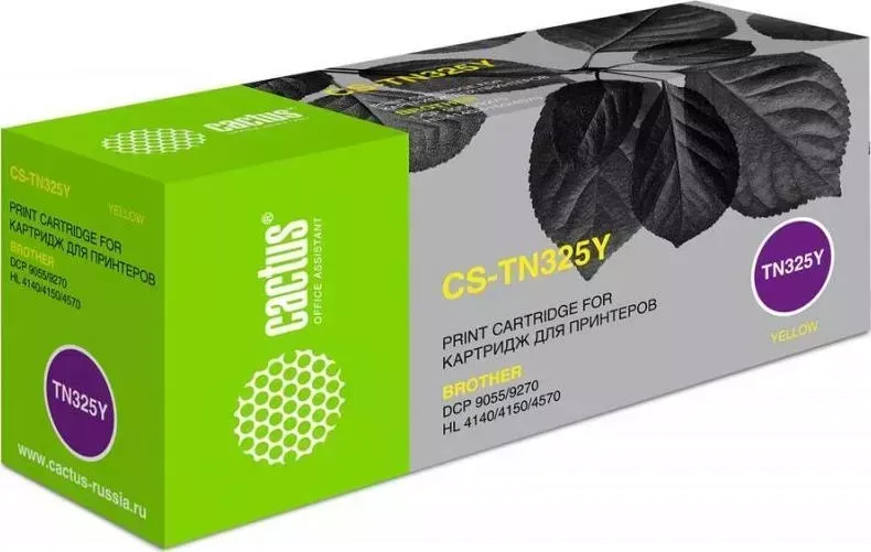 Расходный материал для печати CACTUS CS-TN325Y желтый