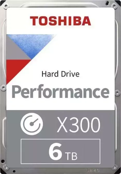 Жесткий диск TOSHIBA X300 SATA-III/6Tb/7200rpm/256Mb/3.5 (HDWR160UZSVA)