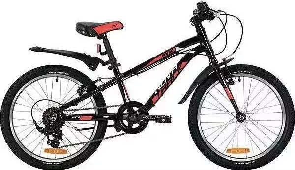 Велосипед NOVATRACK для подростков PRIME 20 чёрный (20AH6V.PRIME.BK9)