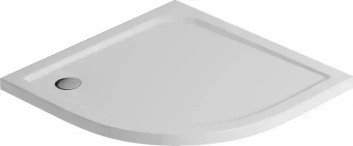 Душевой поддон Am.Pm Slim Round W7AT-GSR0-090W с бортиком белый без сифона