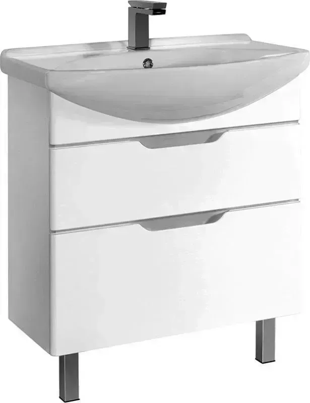 Тумба Dreja.eco Laguna Plus 75 белый