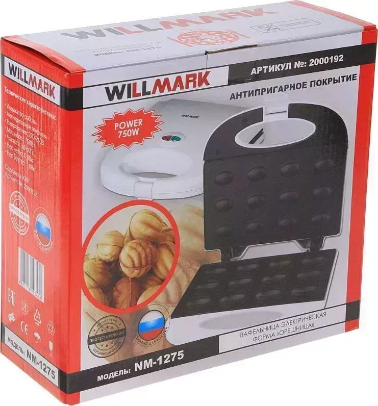 Вафельница Willmark NM-1275