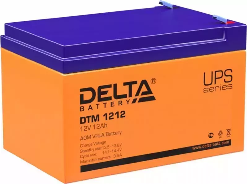 ИБП DELTA Батарея для DTM 1212 12В 12Ач