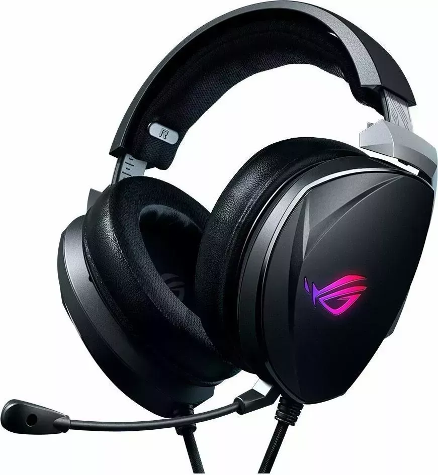 Наушники ASUS ROG Theta 7.1 черный/серый (90yh01w7-b2ua00)