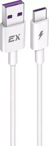Кабель EXPLOYD EX-K-1142 USB-TYPE-C 1М белый