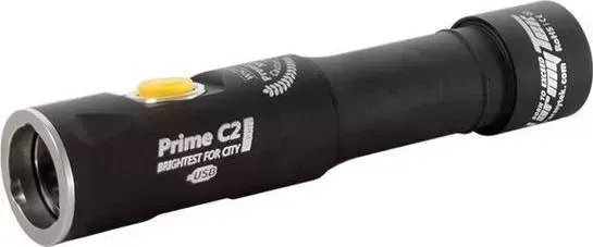 Фонарь ручной Armytek Prime C2 Pro Magnet USB черный/белый (F08101W)