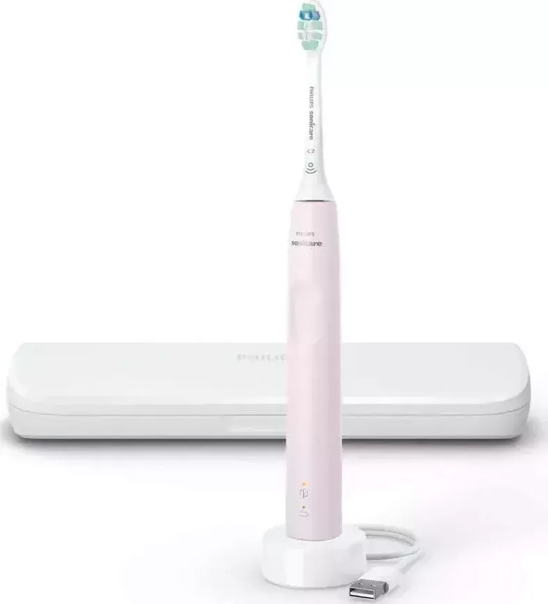 Электрическая зубная щётка PHILIPS HX3673/11 розовый