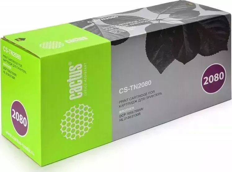 Картридж CACTUS Расходный материал для печати CS-TN2080 BLACK