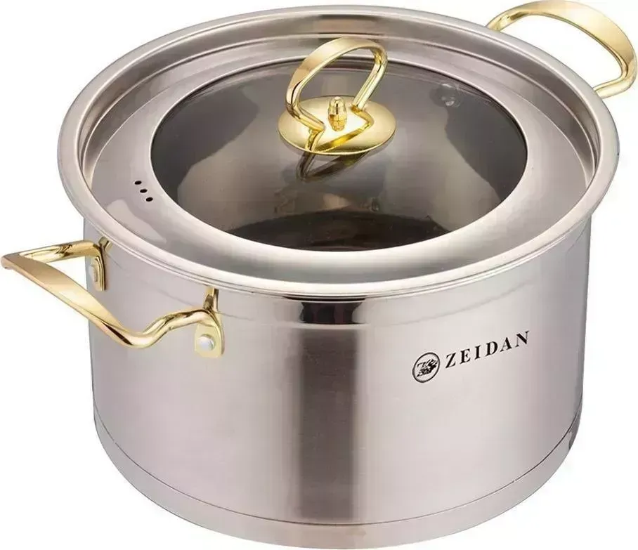 Кастрюля ZEIDAN Z-501060 GOLD