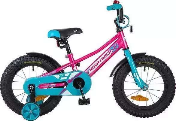 Велосипед NOVATRACK для малышей VALIANT 14, фуксия (143VALIANT.RD9) (2019)