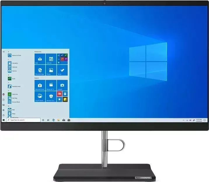 Моноблок LENOVO V30a-24IIL Win 10 Pro черный (11LA000PRU)