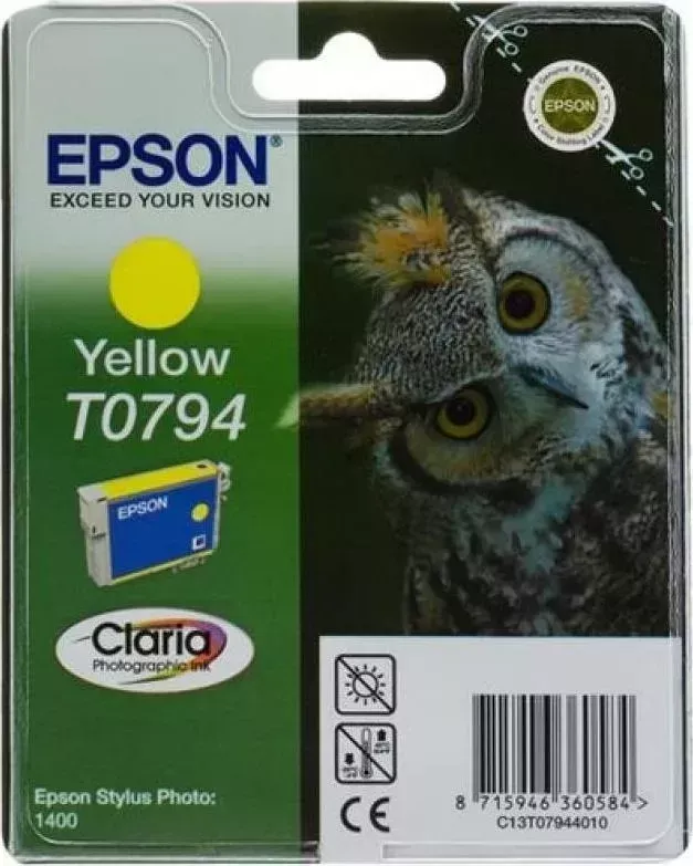 Расходный материал для печати EPSON C13T07944010 (T0794)