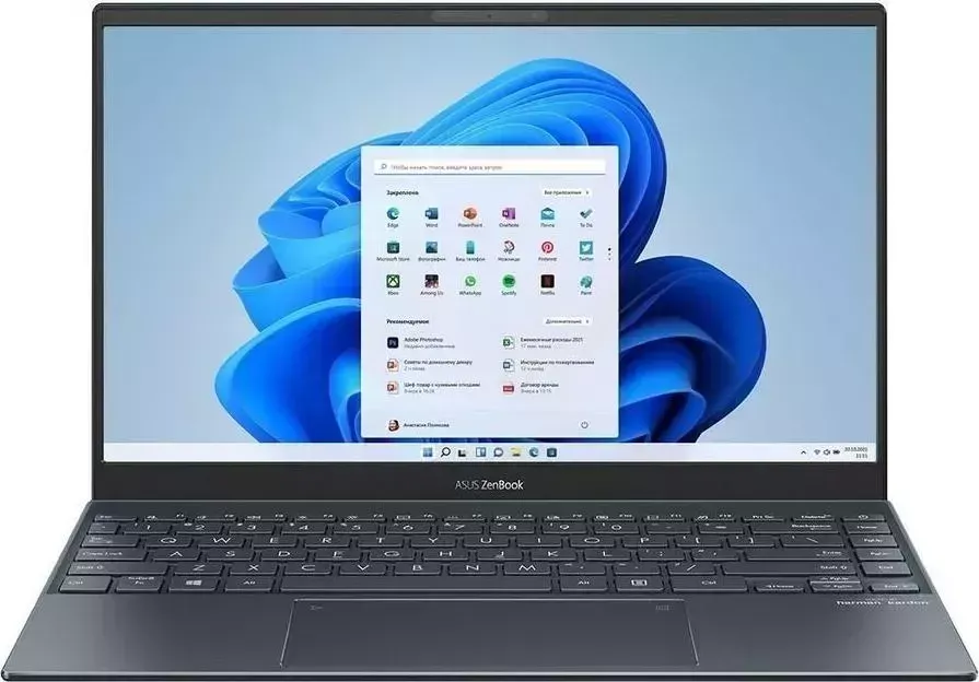 Ноутбук ASUS Zenbook UX325EA-KG758 noOS grey (90NB0SL1-M00E90)