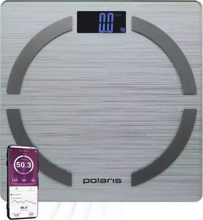 Весы напольные POLARIS PWS 1886 серебристый