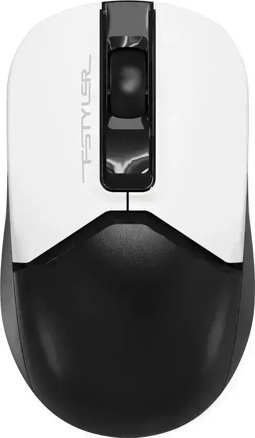Мышь компьютерная A4TECH Fstyler FB12 белый/черный