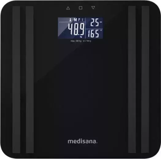 Весы напольные MEDISANA BS 465 черный