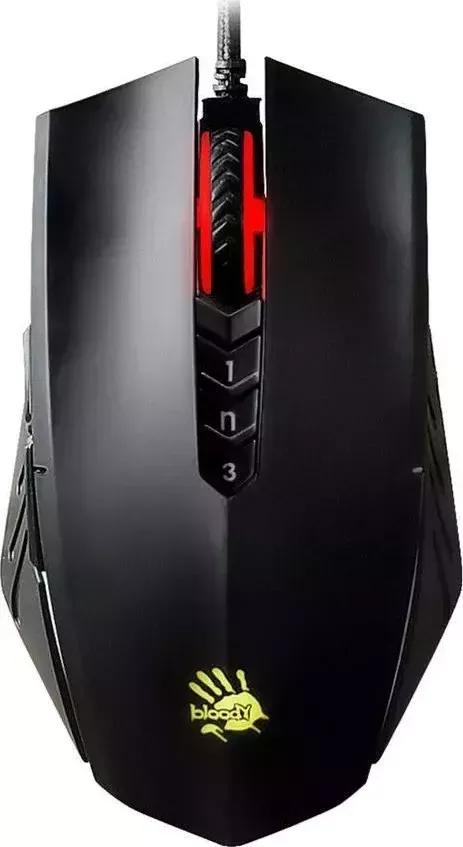 Мышь компьютерная A4TECH Bloody A70 черный/рисунок
