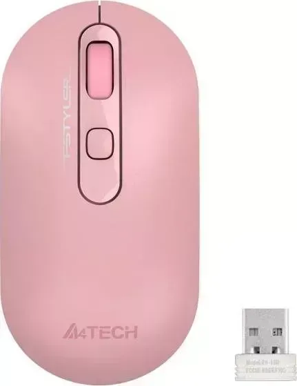 Мышь компьютерная A4TECH Fstyler FG20S розовый