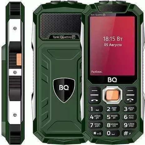 Смартфон BQ 2817 TANK QUATTRO POWER зеленый
