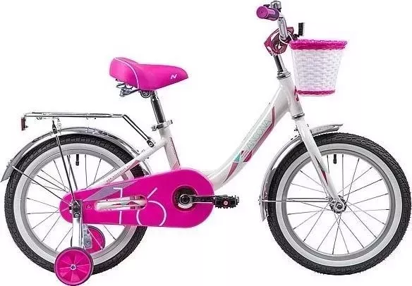 Велосипед NOVATRACK для малышей 16 ANCONA белый (167AANCONA.WT9)