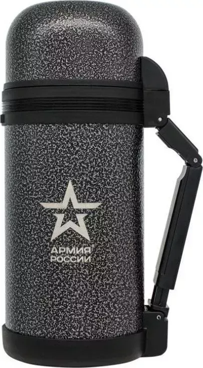 Термос THERMOS Армия России 1.2л серый (645838)