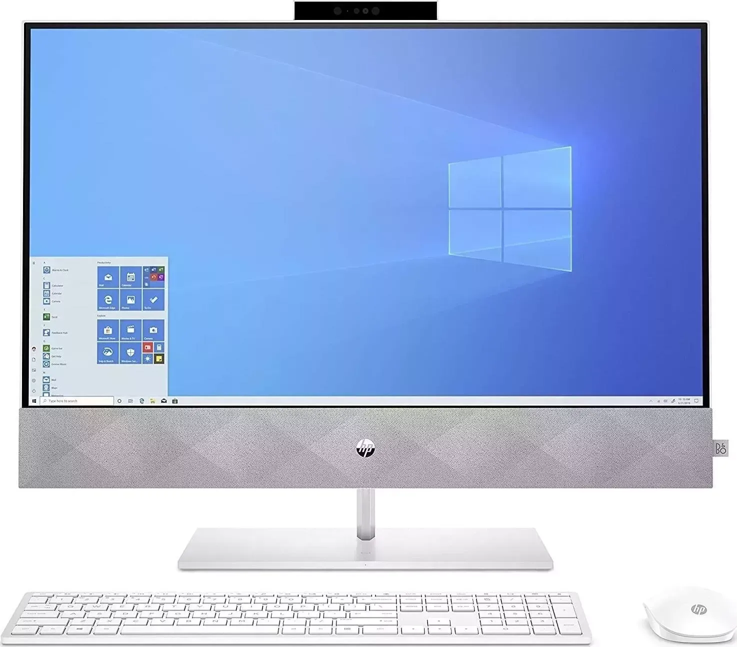 Моноблок HP Pavilion 27-d0030ur Win 10 Home White (496Z6EA)