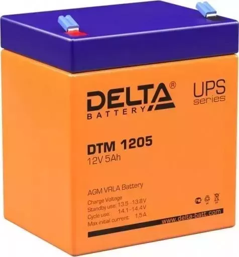 ИБП DELTA Батарея для DTM 1205 12В 5Ач