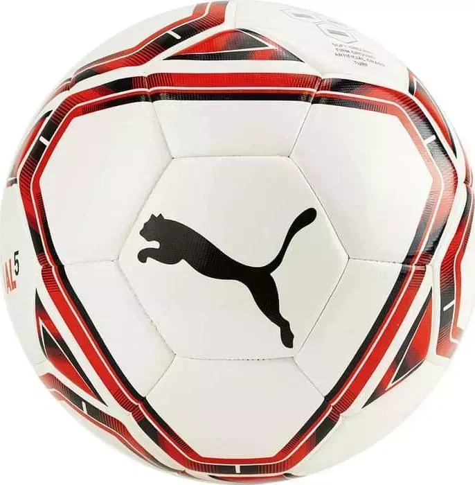 Мяч футбольный Puma Teamfinal 21.5 Hybrid арт. 08330902, р.4, 32 пан., бело-красный