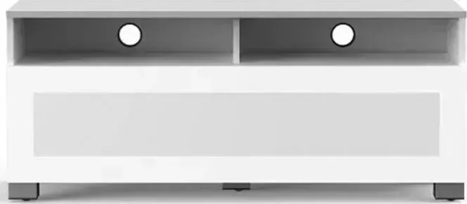 Тумба под телевизор MELICONI 12040H GLASS WHITE