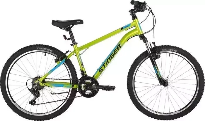 Велосипед STINGER 24" ELEMENT STD зеленый 14"
