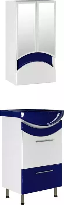 Мебель для ванной Mixline Радуга 50 синяя