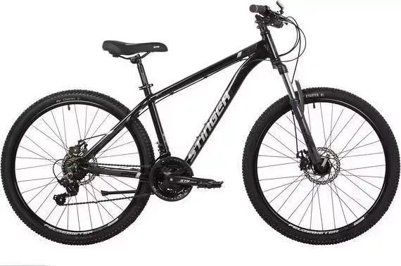 Велосипед STINGER 26AHD.ELEMSTD.14BK2 черный взрослый