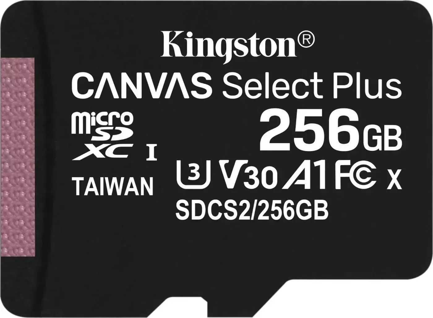 Карта памяти KINGSTON Canvas Select Plus microSDXC 256Gb SDCS2/256GBSP w/o adapter