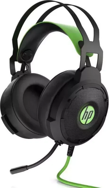 Наушники HP Pavilion Gaming 600 черный/зеленый