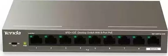Коммутатор TENDA TEF1109TP-8-102W