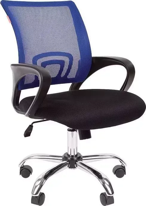 Кресло офисное CHAIRMAN 696 TW синий хром