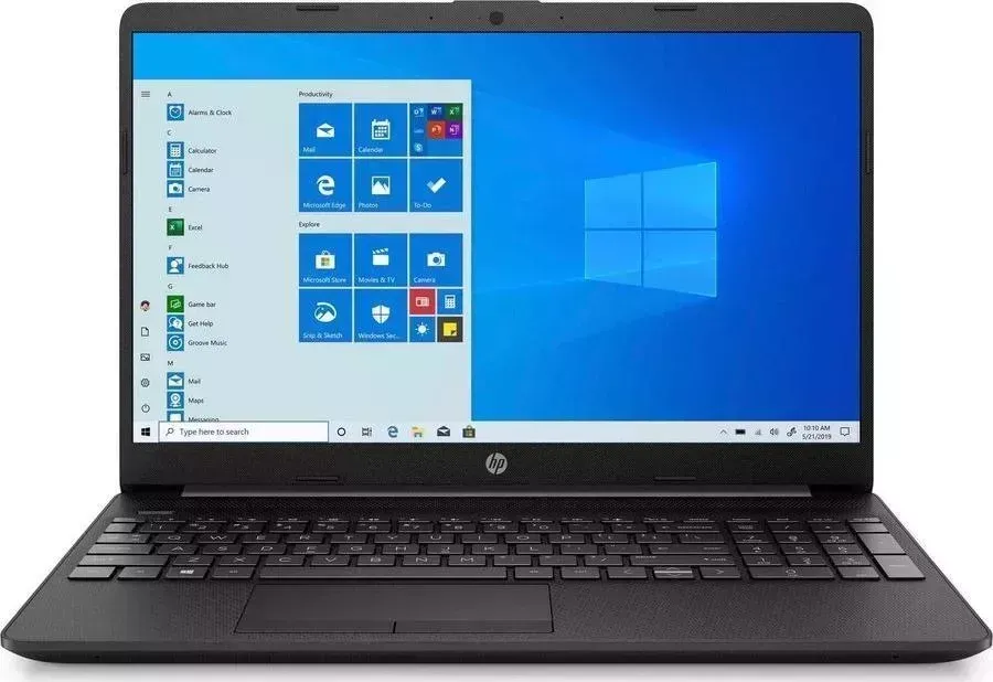 Ноутбук HP 15-dw1214ur Win 10 черный (4L5Y7EA)