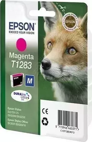 Расходный материал для печати EPSON C13T12834012 (T1283) пурпурный